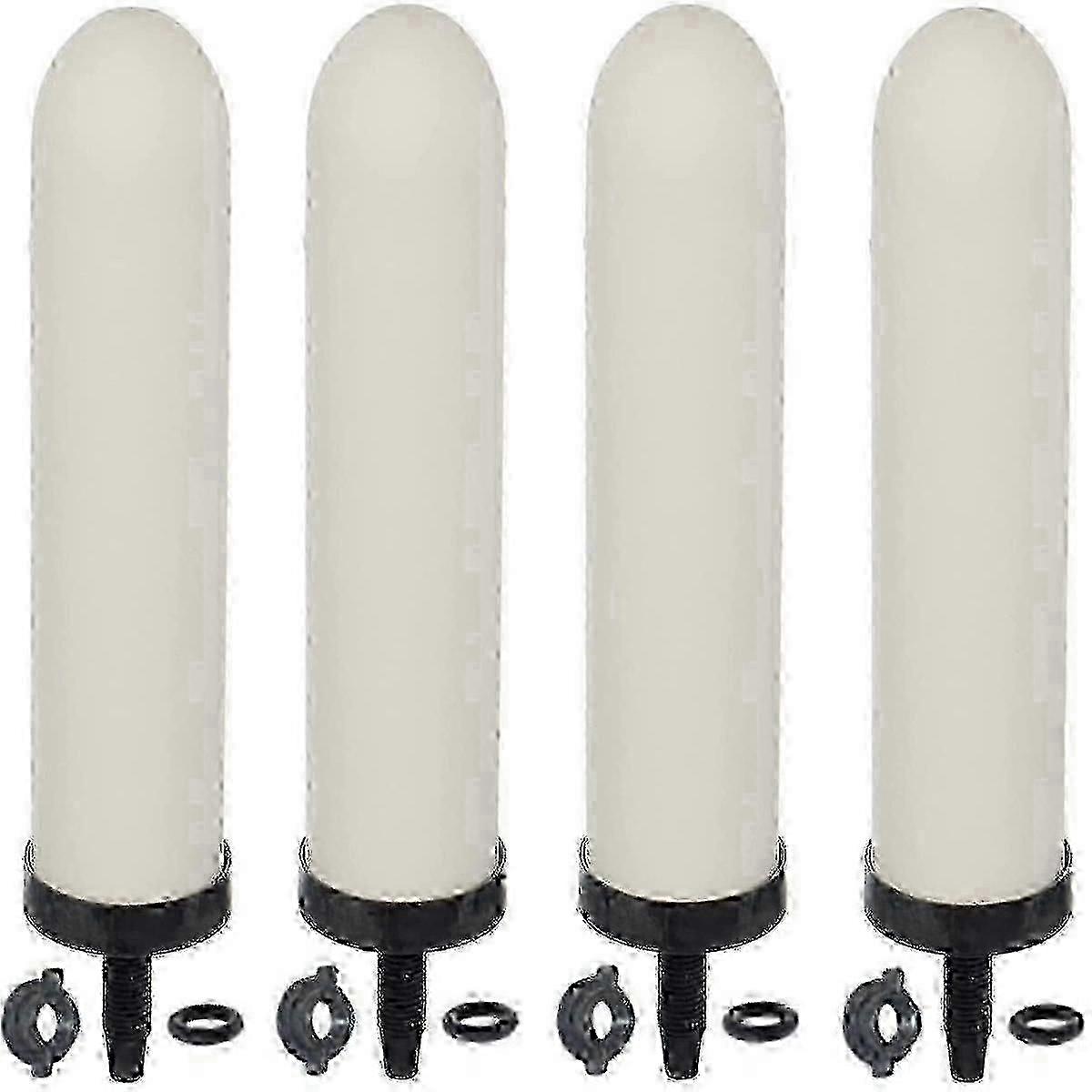 4 Pack Replacement Ceramic Water Filter for Water Purification System