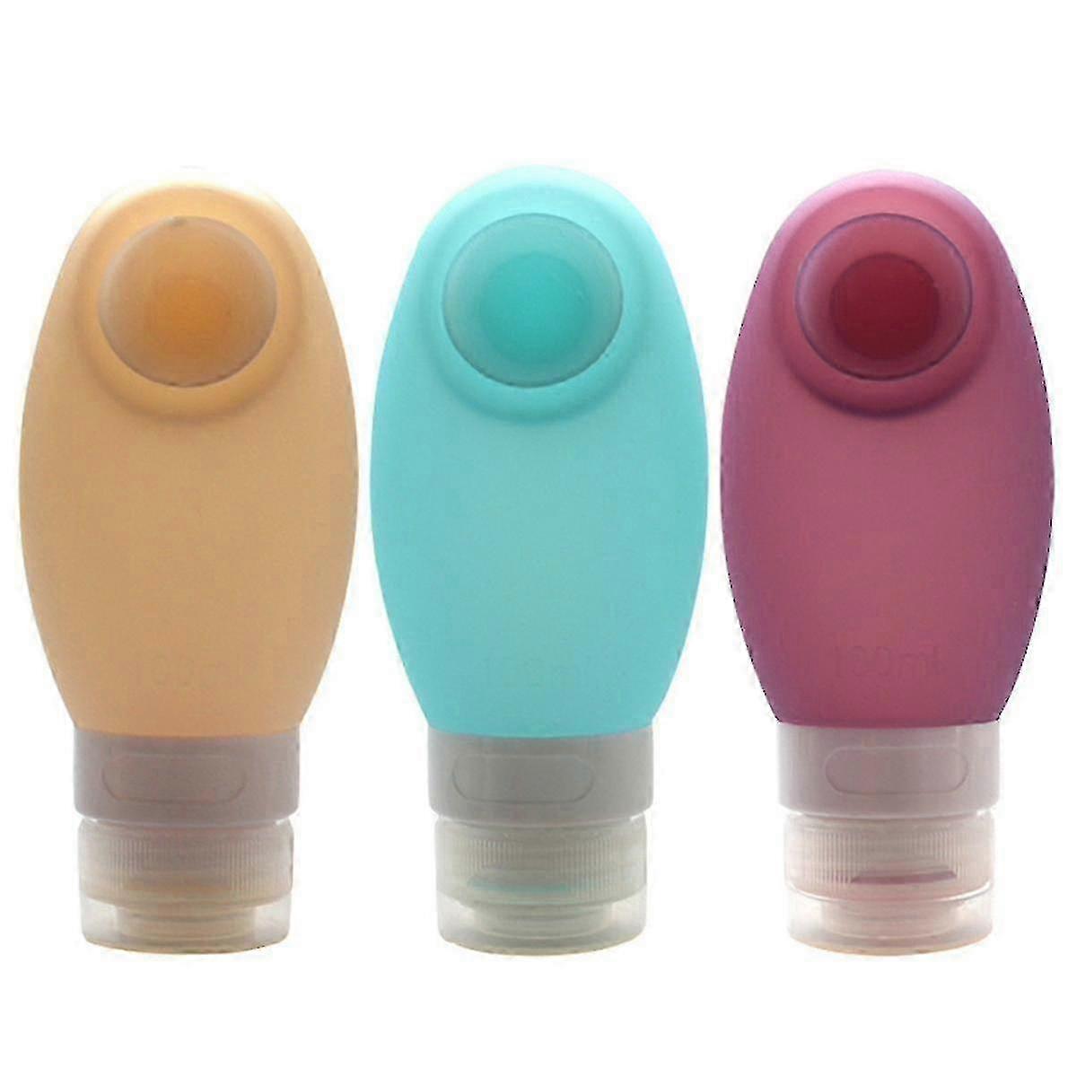 Sunscreen Applicator,refillable Sunscreen Lotion Applicator, Portable Applicator For Traveling With Sunscreen(3pcs)