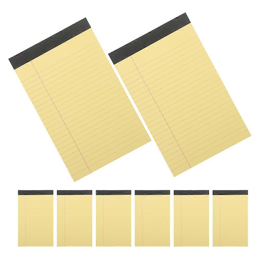Yellow Paper Student Planner Notepad for Daily Use 8 Books
