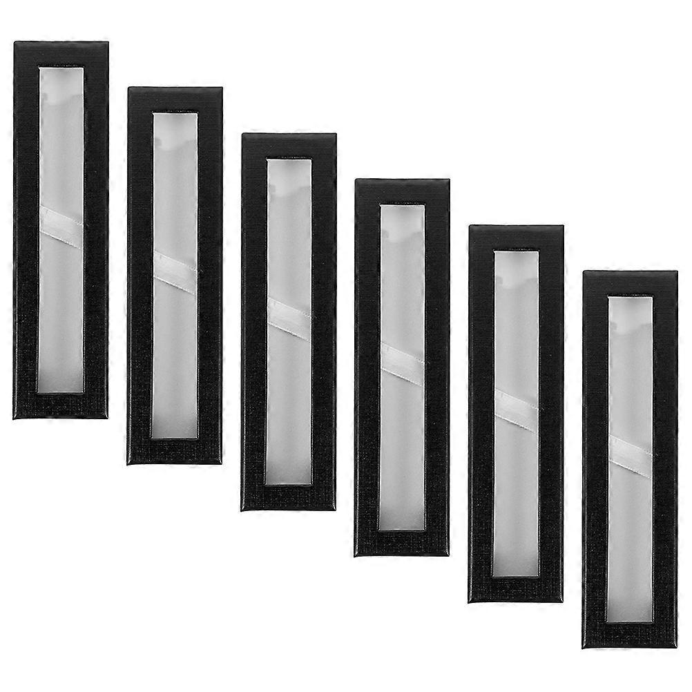 Pen Gift Boxes Paper Packing Boxes for Storage Use 18Pcs Black Color