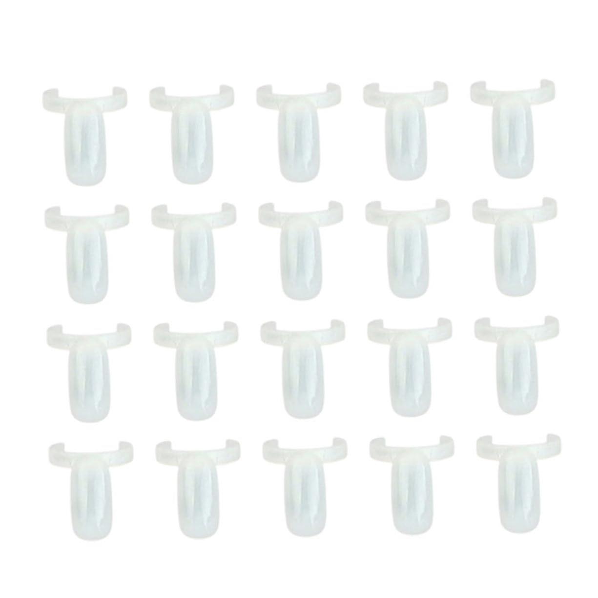 100pcs Nail Polish Color Display Rings for Quick Comparison and Professional Nail Tips Chart