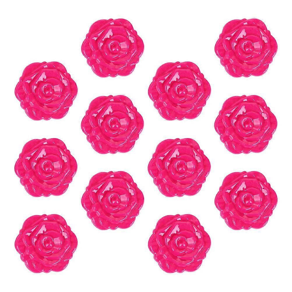Pocket Mirror Double-Side for Daily Use 12Pcs Rosy Compact Makeup Mirrors