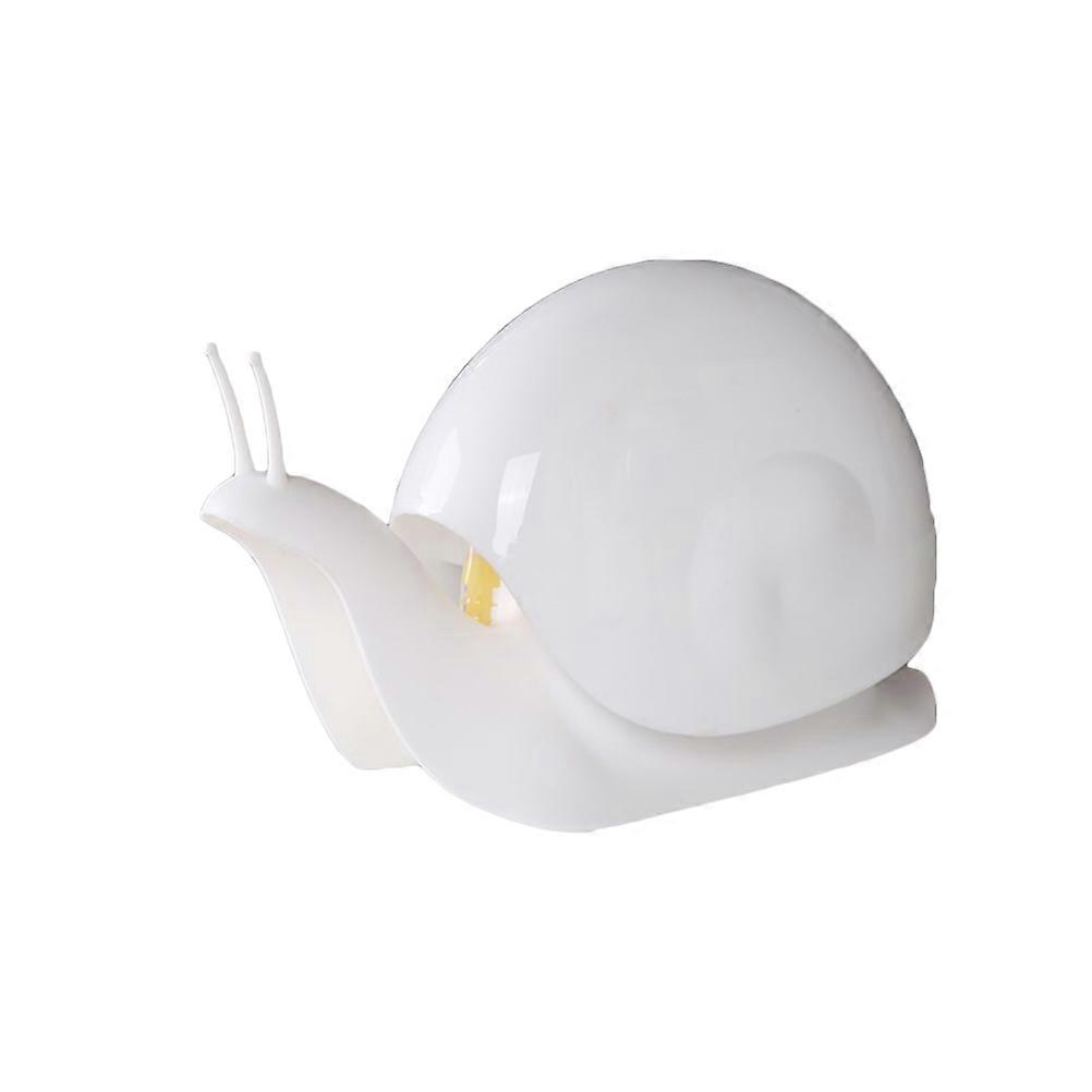 Snail Shampoo Box Press Dispenser for Shower Use 1Pcs White