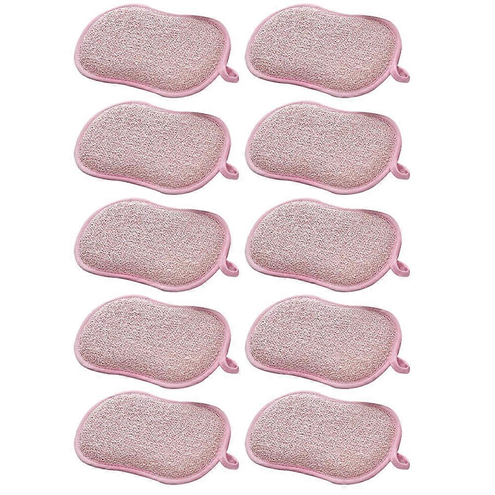 Dishwashing Pad Dish Sponge for Kitchen Cleaning 10Pcs Multi
