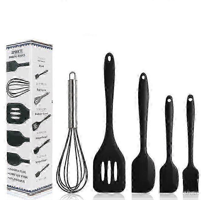 2025 Five -piece Layer Scratch Brush Brush Frying Kitchen Baking Cooking Set Set