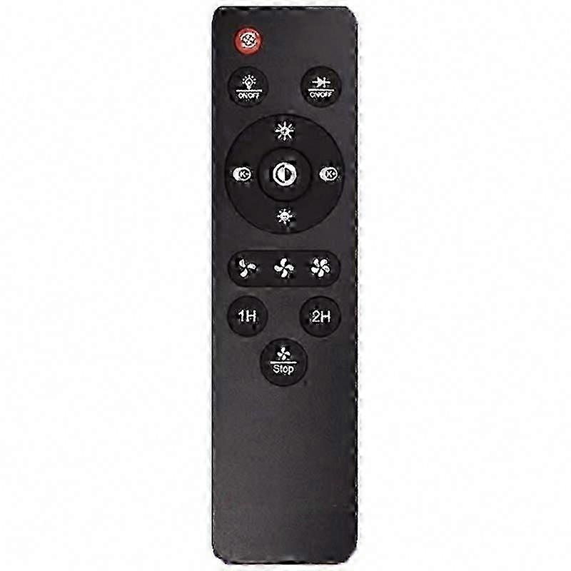 1/2PCS Ceiling Fan Remote Control with Dimming, Color Change, Soft Keys, Responsive, Durable