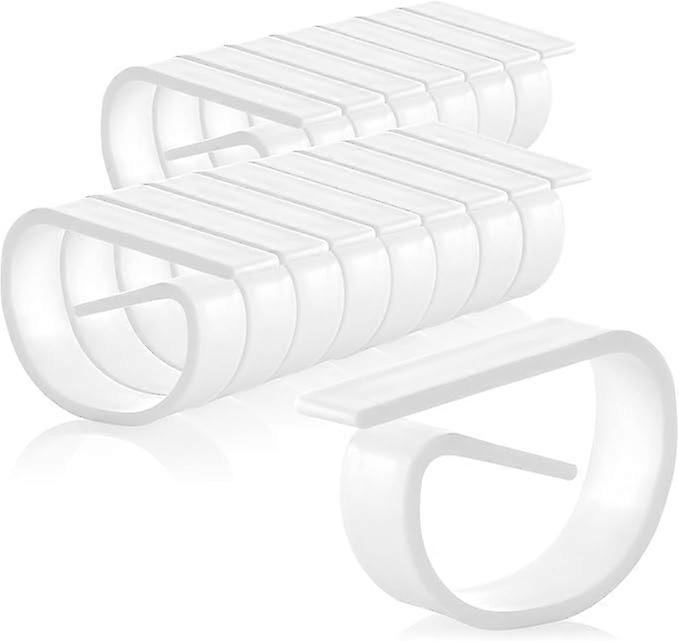 16-piece set of tablecloth clips, for securing tablecloths