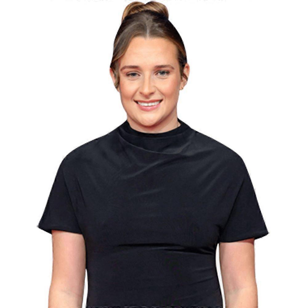 Ella Toone (Black Dress) Half Body Buddy Cutout