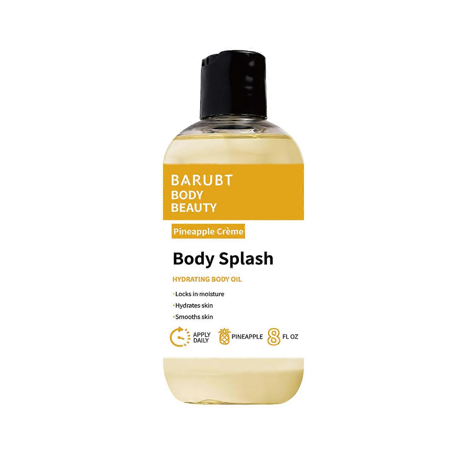 Pineapple All-Natural Body Splash Oil – Lightweight Hydrating Formula for Smooth Skin