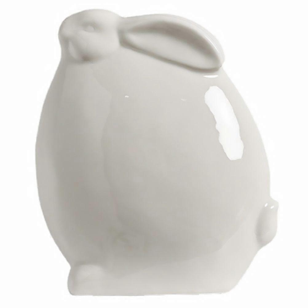 Ceramics Craft Rabbit Decor Household Desktop Rabbit Decor Easter Rabbit Adorn
