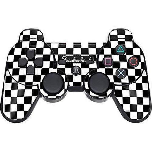 Sneakerhead Checkered Decal Skin for PS3 Controller with ScratchResistant Surface and Precision Fit