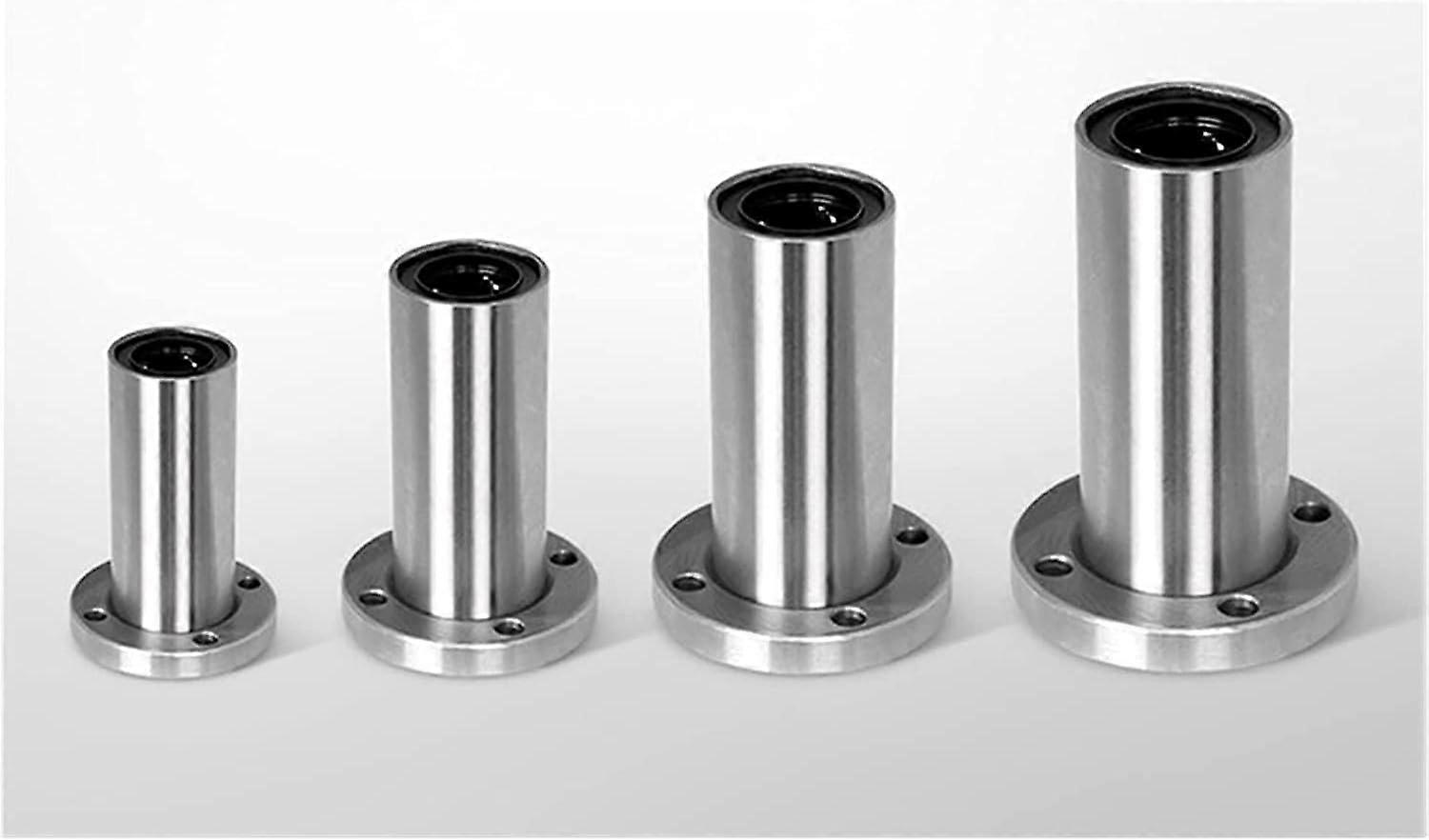 LMF40LUU Linear Bearing Long Type Round Flange for CNC 3D Printer Smooth Linear Motion