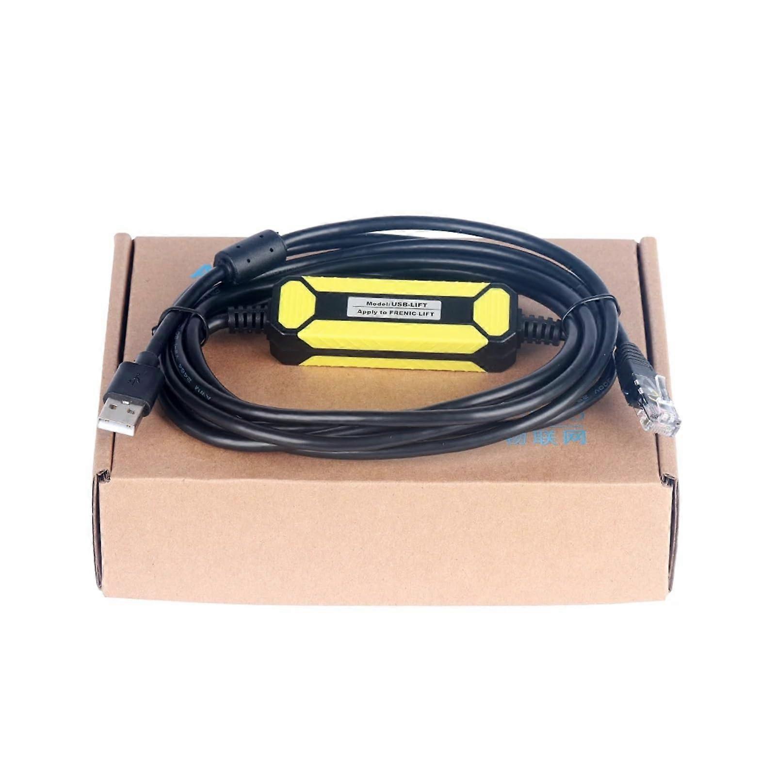 USB Programming Cable for Fuji FRENICLIFT Inverter with Speed Data Transfer PlugandPlay