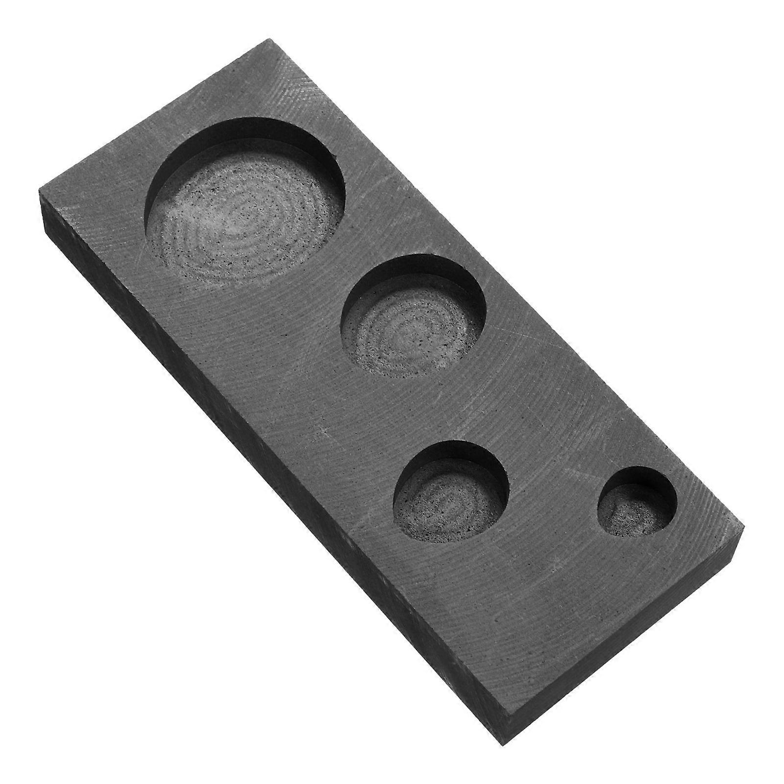 Graphite Ingot Mold Reusable Refining Graphite Melting Casting Mold Convenient Graphite Casting Mold