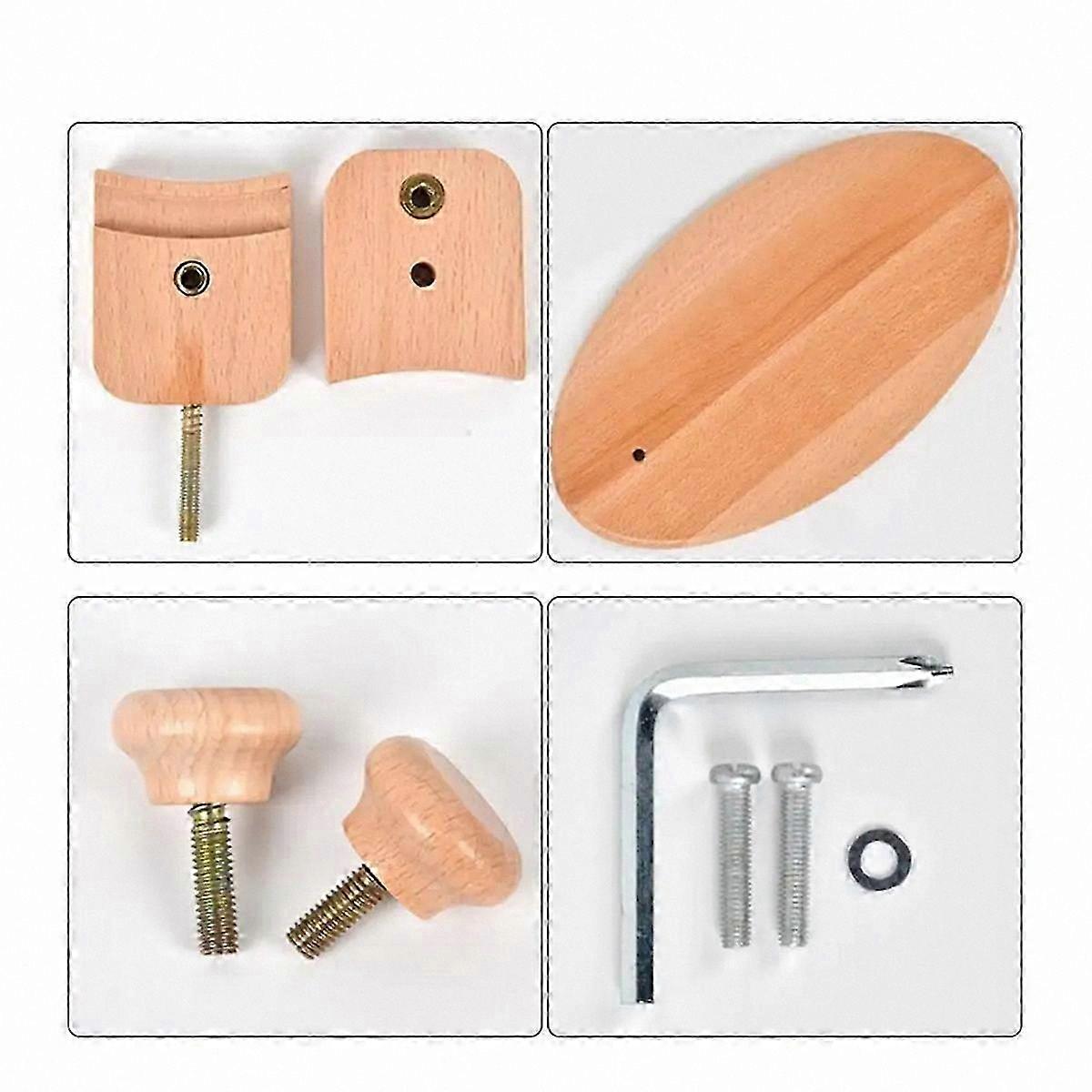 Wooden Embroidery Hoop Stand with Frame Holder