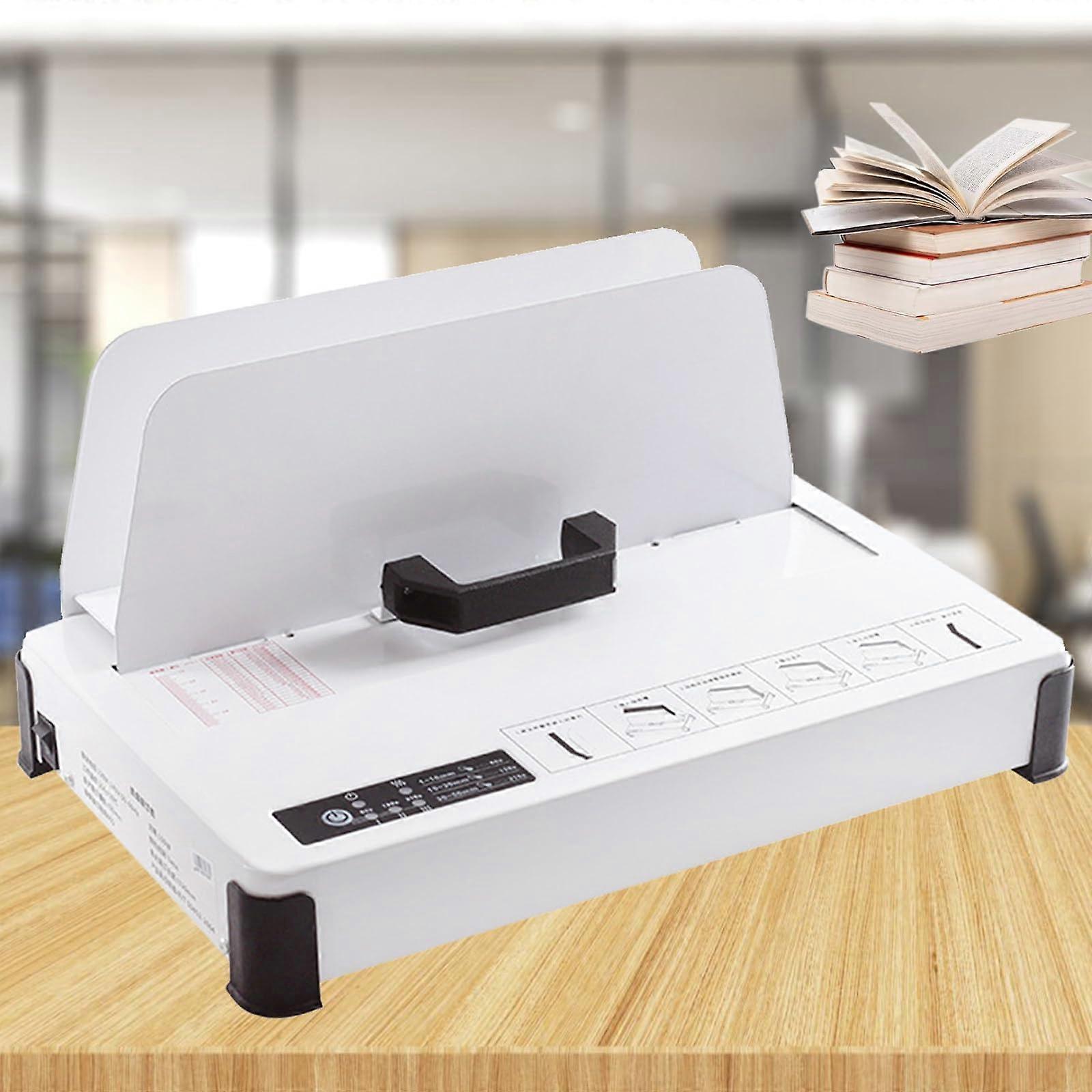 Thermal Binding Machine for A3 A4 A5 A6 Documents, Electric Hot Melt Book Binder 500 Sheet Capacity