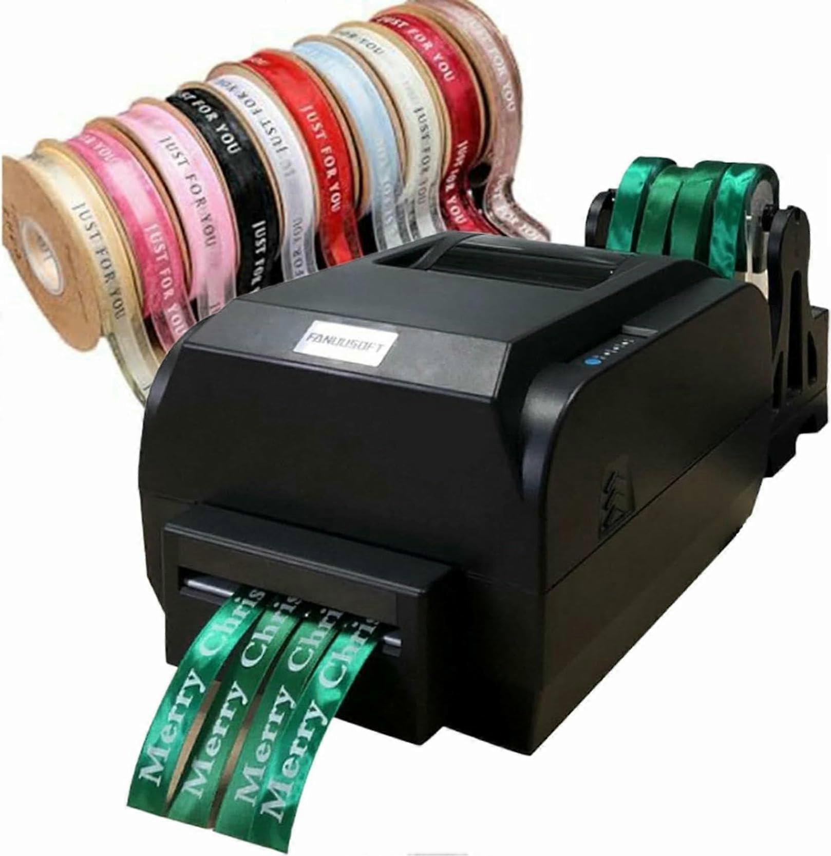 Thermal Transfer Ribbon Printer, MultiRow Printing, Speed, USB for Packaging