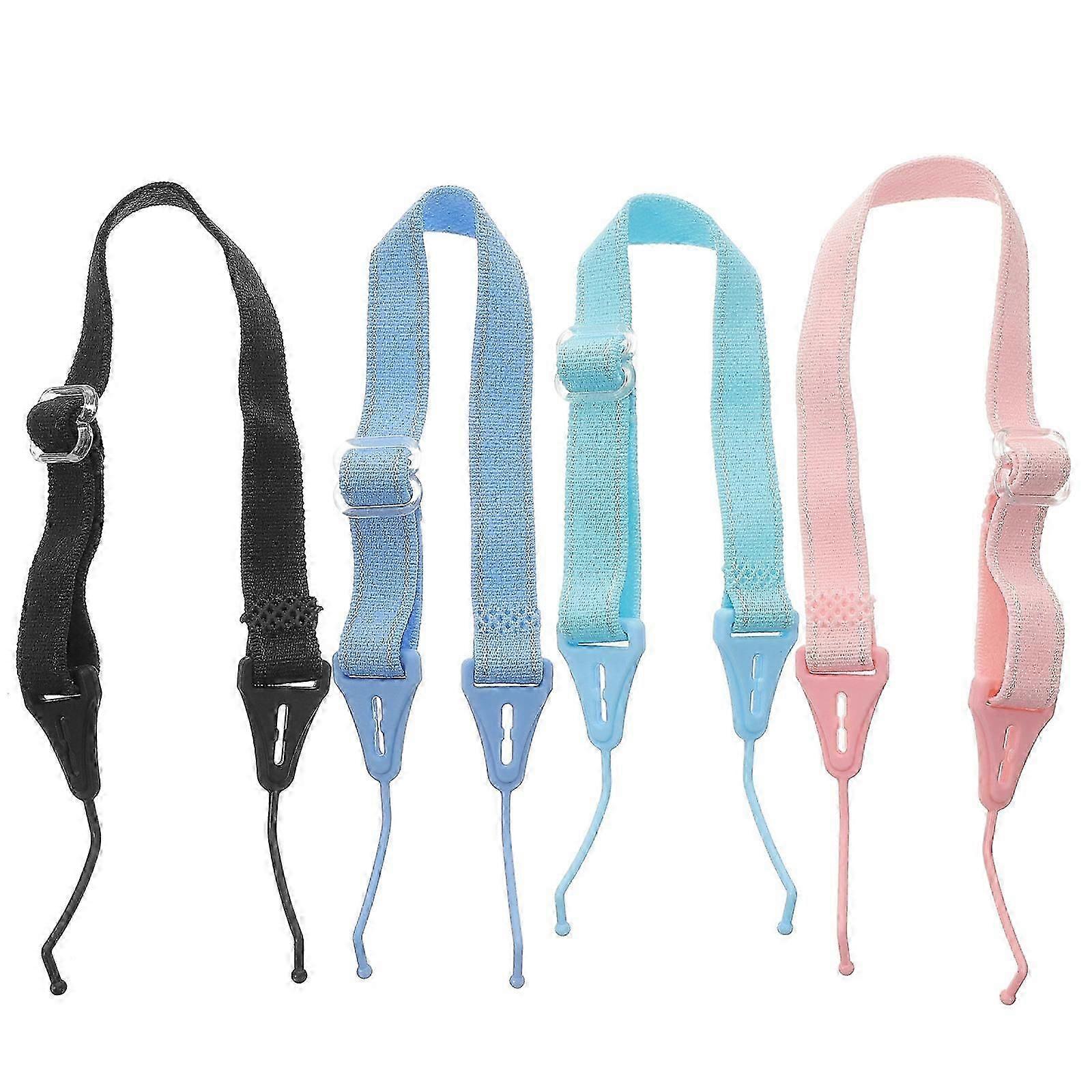 Elastic Glasses Holders Adjustable Eyeglass Straps for 4Pcs Set