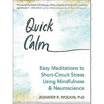 Quick Calm Easy Meditations to Short Circuit Stress Using Mindfulness and Neuroscience