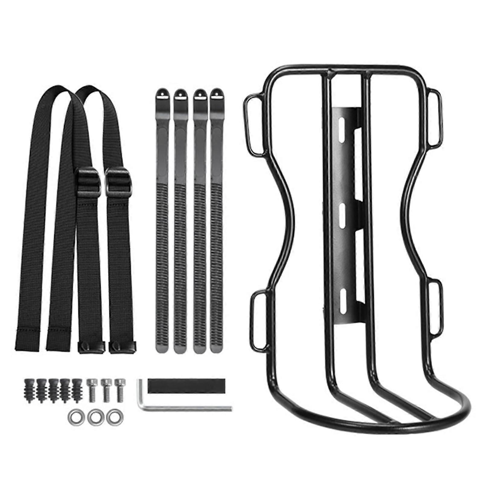 Bike Front Rack with  Load Capacity, Rustproof Coating for Mountain and Road Bikes Touring