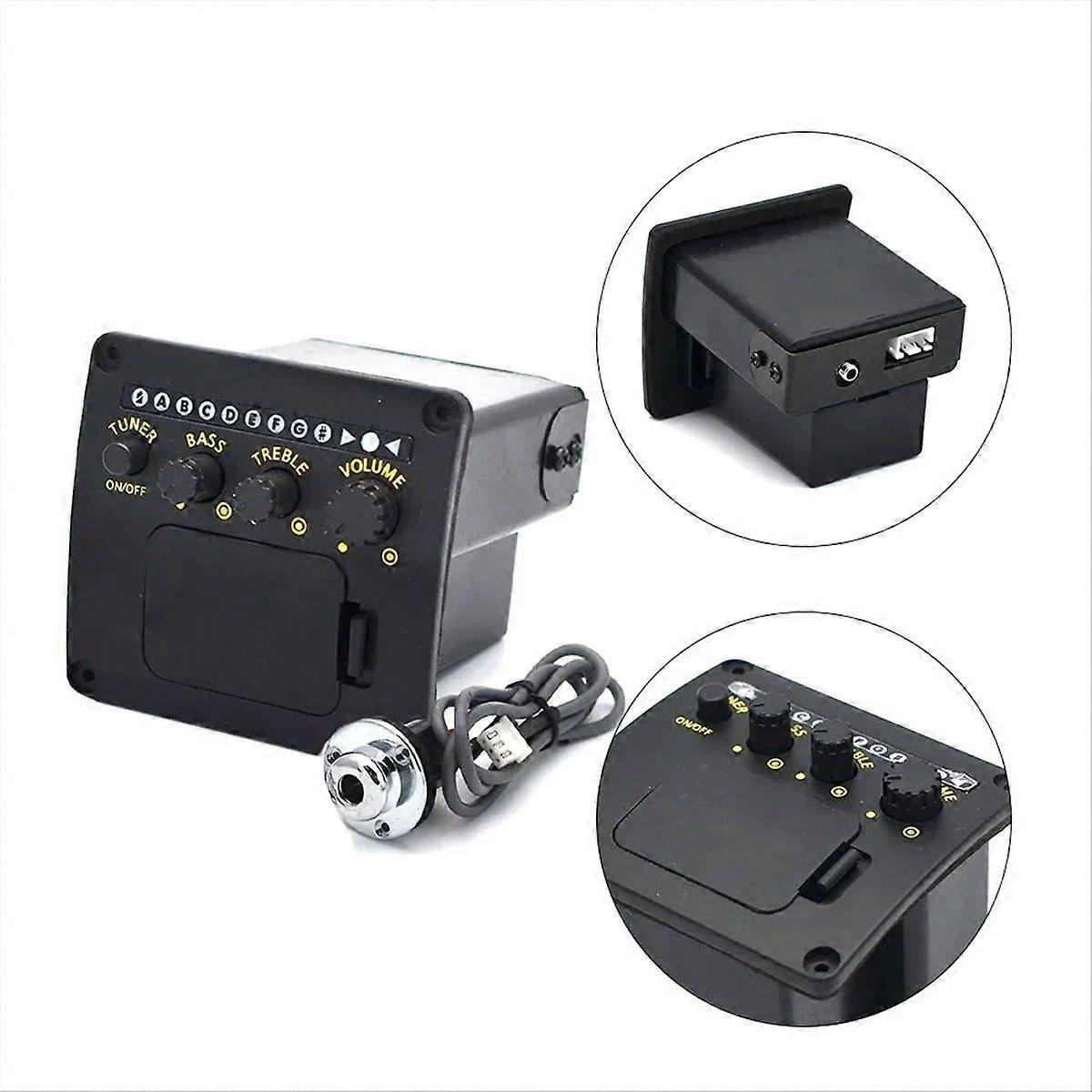Acoustic Guitar Preamp EQ Tuner Pickup Accessory