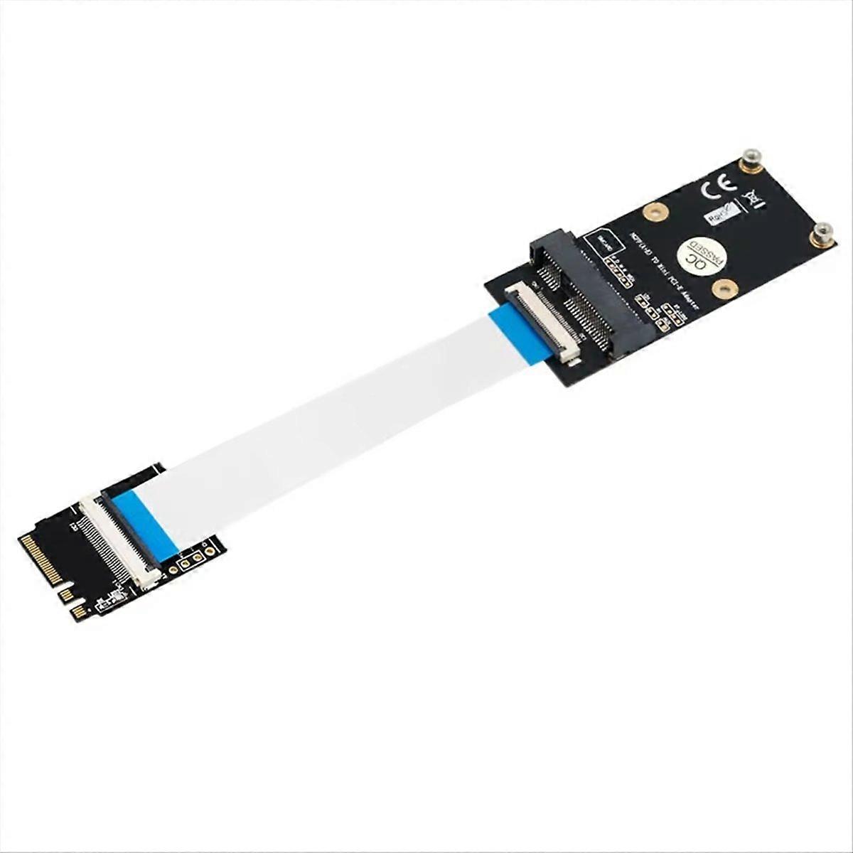 M.2 (NGFF) Key A/E/A+E to Mini PCI-E Adapter with FFC Cable