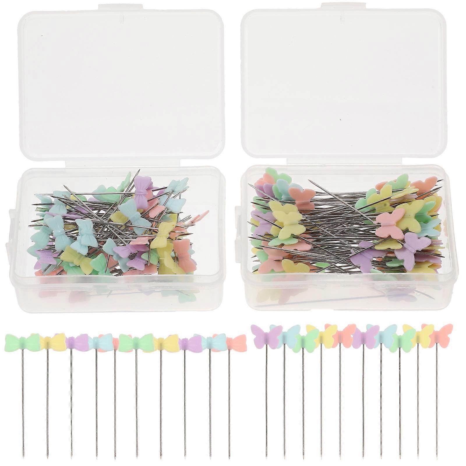 Practical Cloth Pins Buckle Sewing Pins for Clothes 200Pcs Durable Assorted