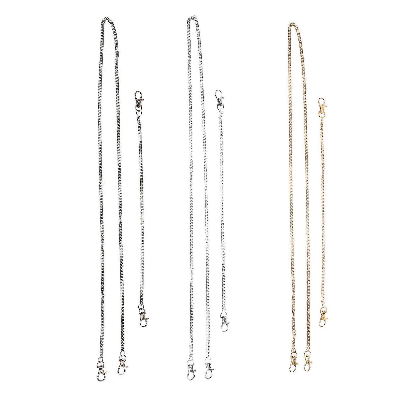 Chain Accessory Bag Strap Chain Replacement for Decor 6Pcs