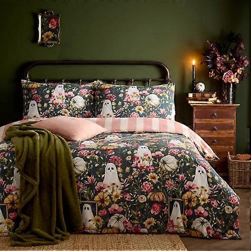 Furn Bootanical Reversible Printed Duvet Cover Set