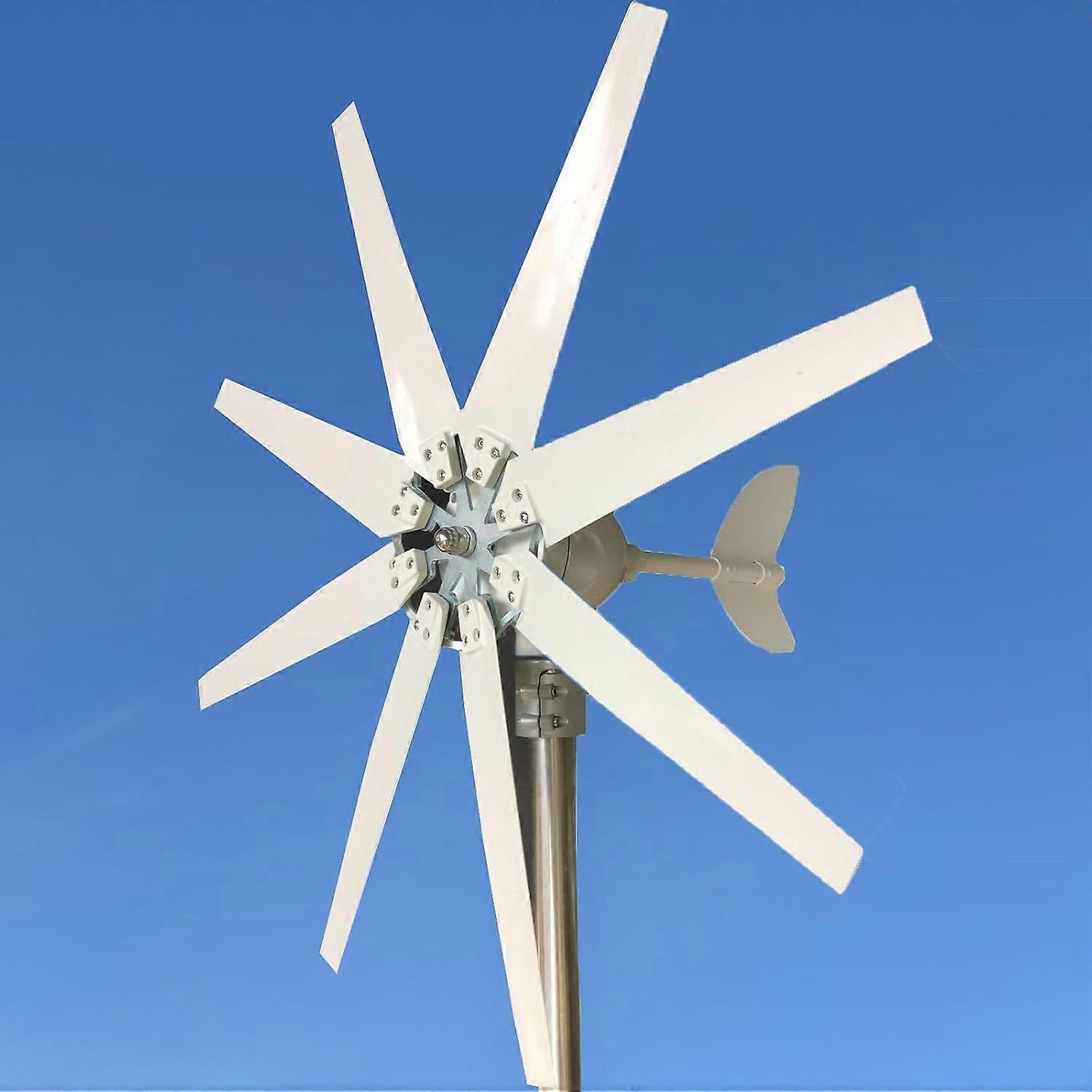 24V 5000W Wind Turbine Generator Kit with MPPT Controller, LowWind Start, OffGrid Home Use