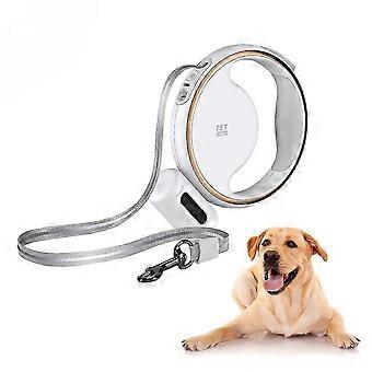 Automatisk infällbar husdjurskoppelring 3M med soppåse Puppy Traction Rope Pet Collar LED-belysta husdjurstillbehör