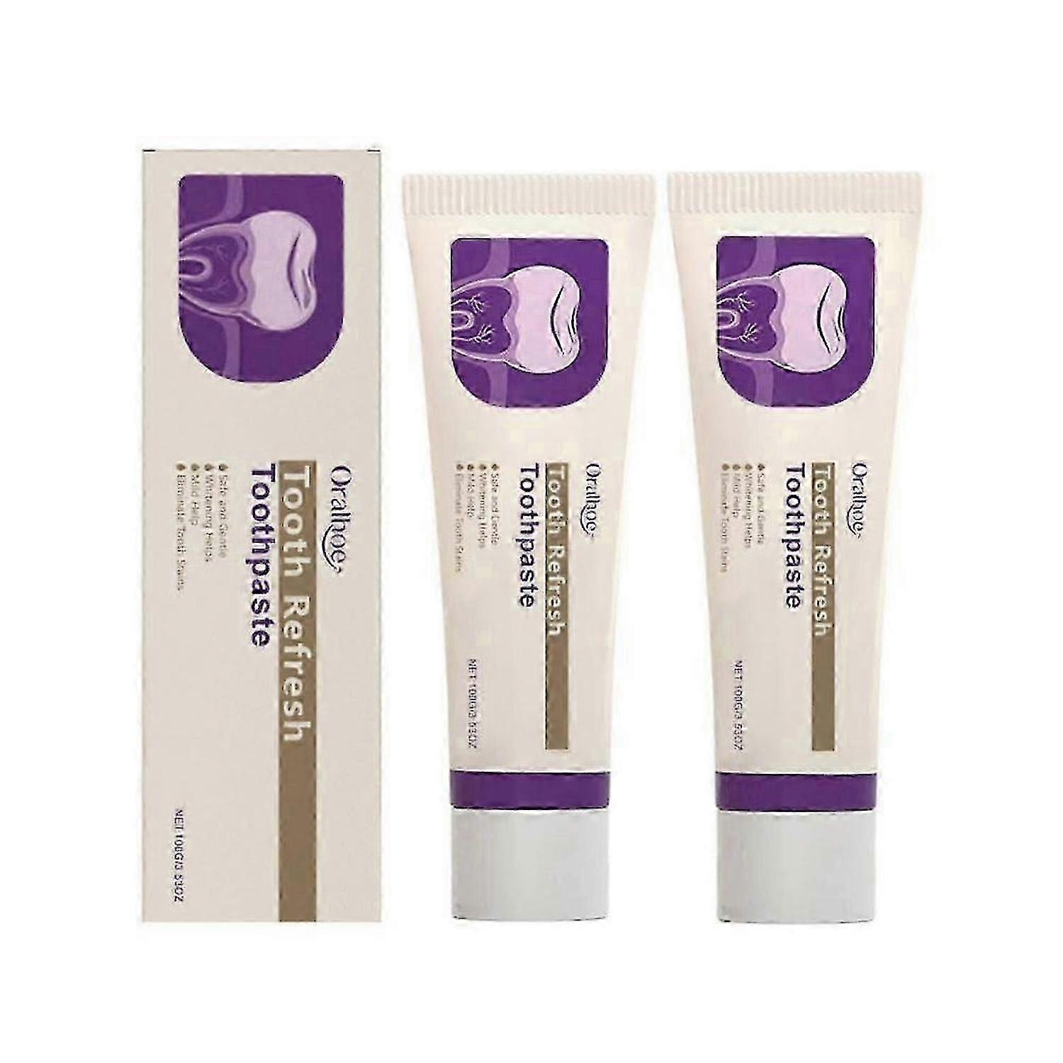 1-3X Nature Tooth Refresh Toothpaste, Hydroxyapatite Toothpaste for Sensitive Teeth