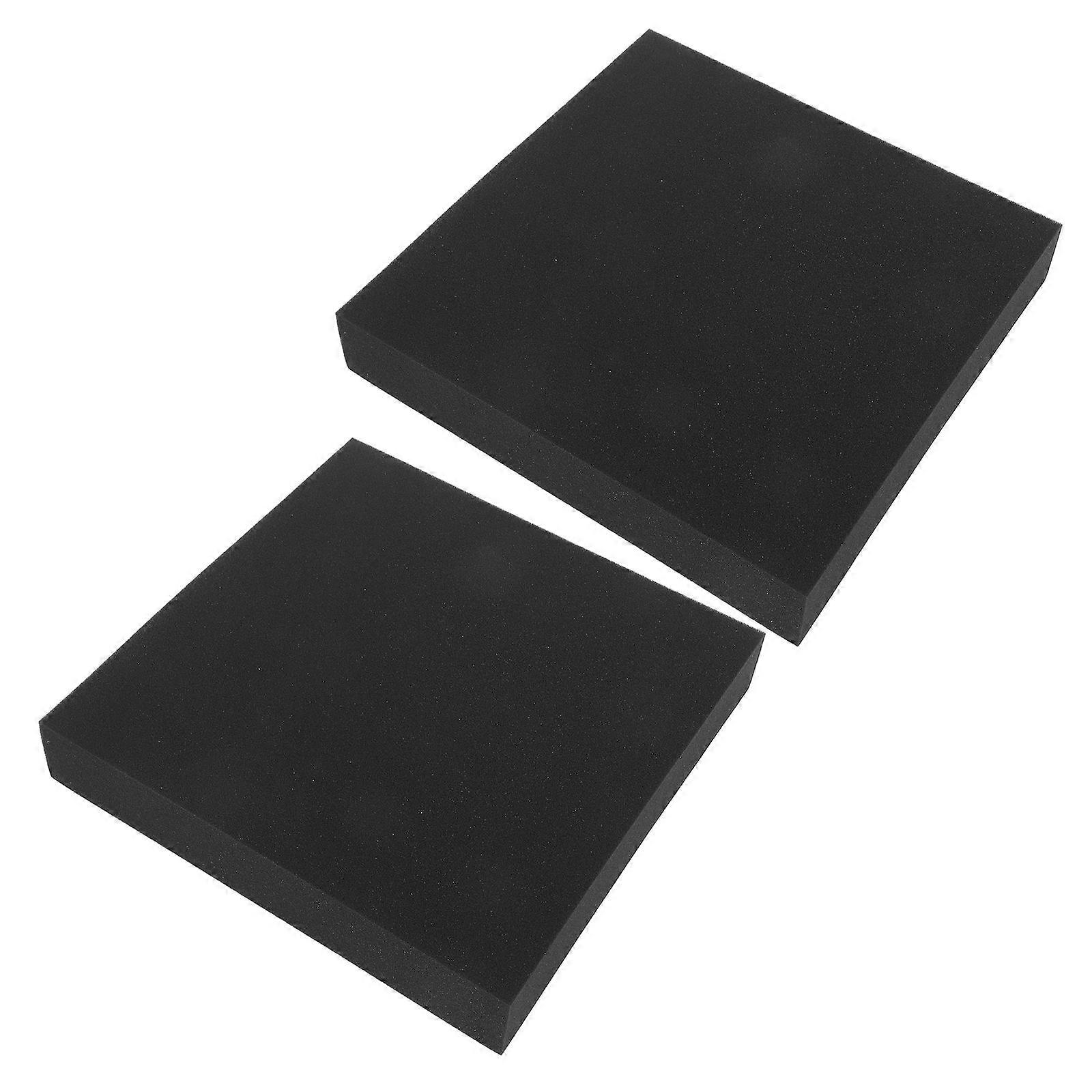 Packaging Cushion Sponge Inserts for Packaging 2Pcs Black Sponge Pads