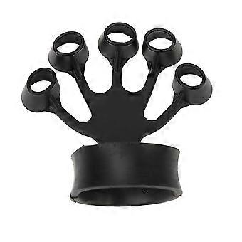 prodef Fingertrainer Handtrainer aus weichem Silikon zur Stärkung der Unterarmmuskulatur, Handtrainer für Sportler und Musiker, Schwarz, 5 kg (11 lb) – Super perfekte Qualität