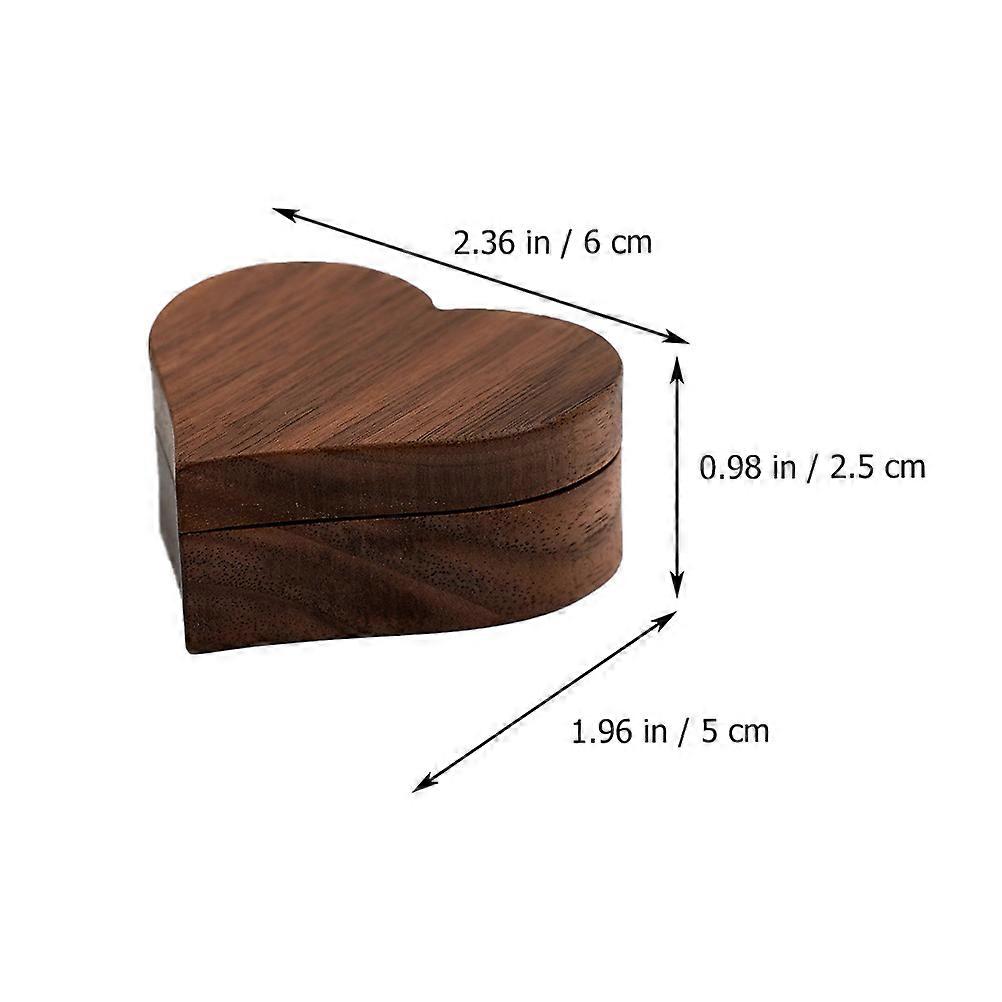 Proposal Ring Box Love Heart Ring Box for Storage Use 1Pcs