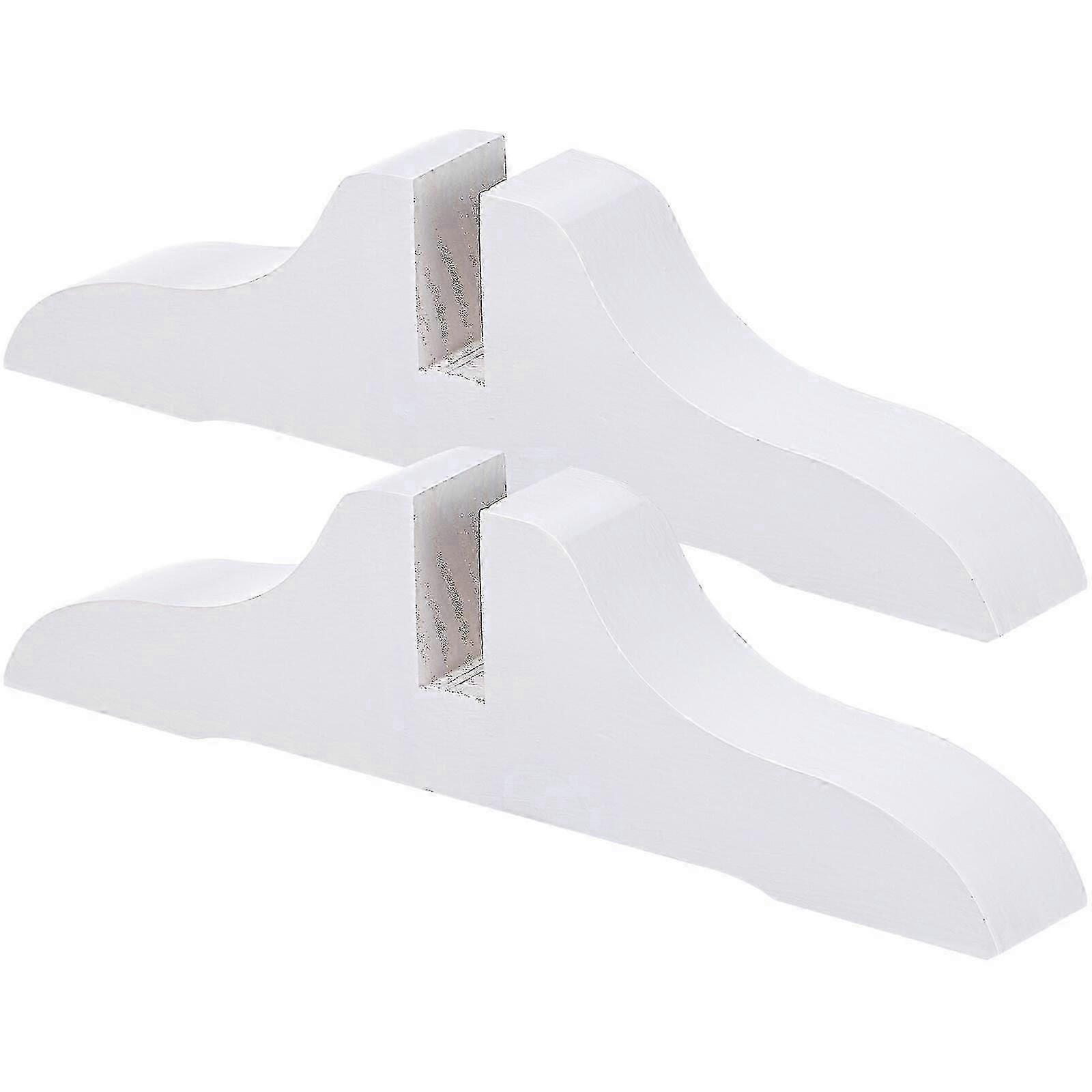 SZW-2pcs Folding Screen Panel Base Stand for Room Divider Support