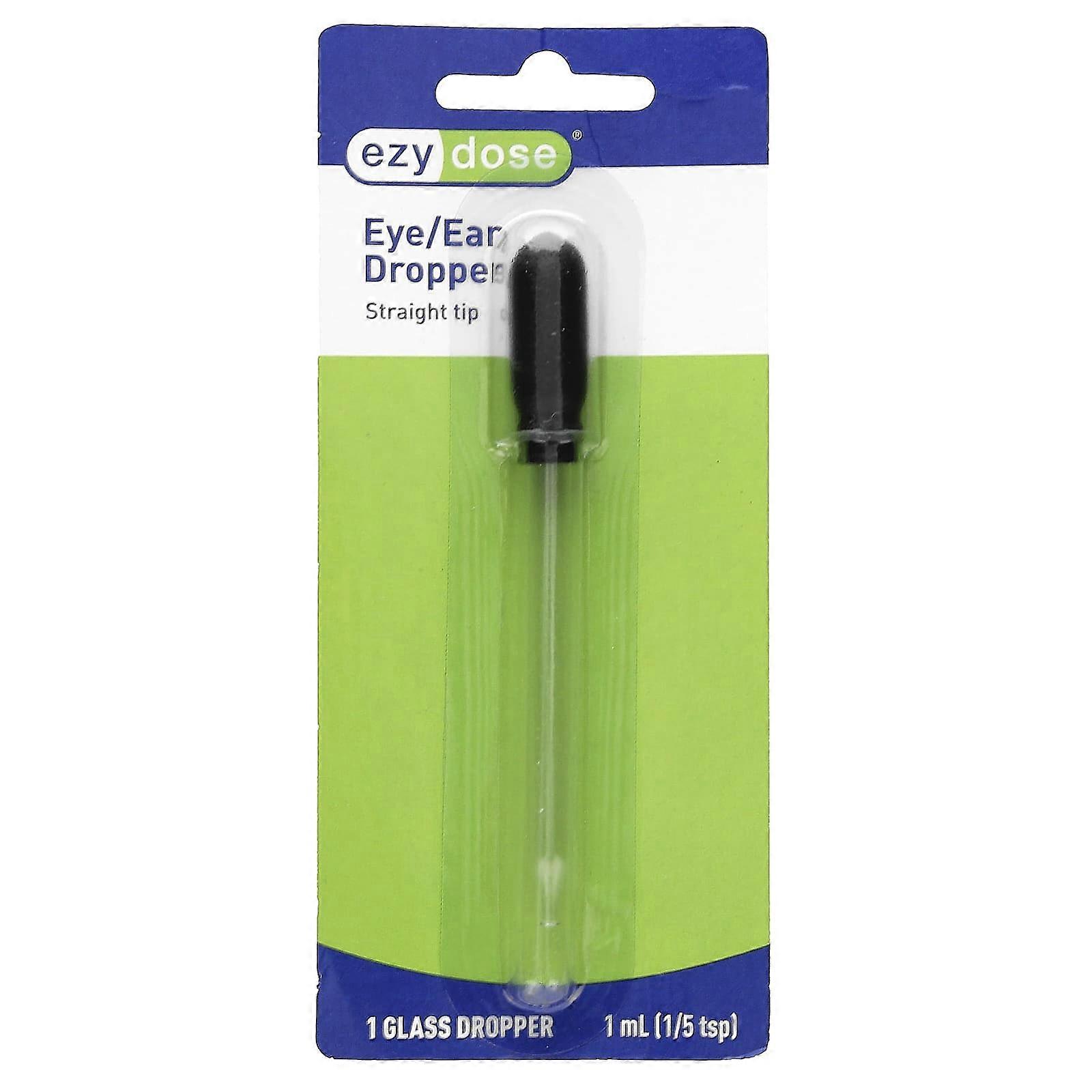 Ezy Dose, Eye/Ear Glass Dropper, 1 Count, 4-Pack