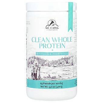Mt. Capra, Clean Whole Protein + Minerals & Probiotics, 14.1 oz (400 g)