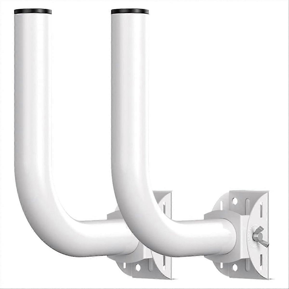 Universal Wireless Bridge Bracket Mount,Pole and Wall-Mounted Mount Compatible withOutdoor Ap Access Point Clie