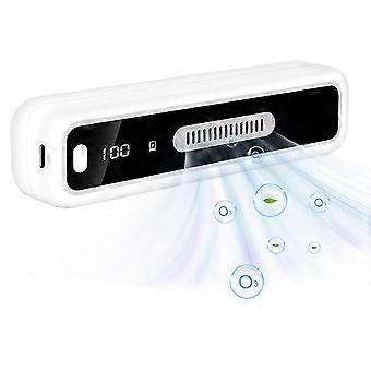 Mini USB Fridge Deodorizer with LED Display, Rechargeable Fridge Deodorizer, Reusable