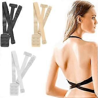 3er-Pack rückenfreie BH-Träger für Damen Verstellbare Träger Ersatzträger 3er-Pack