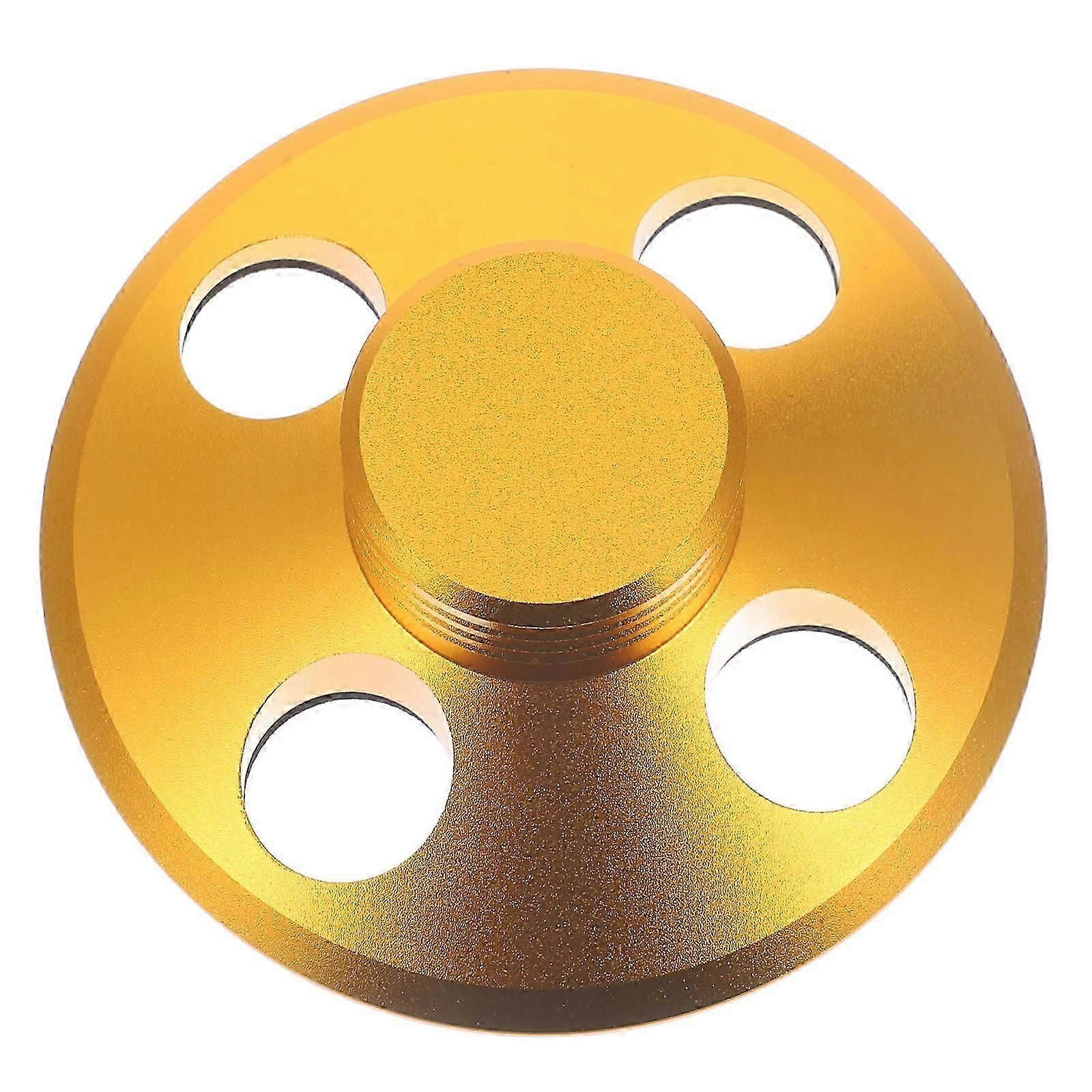 Aluminum Alloy Record Weight Turntable Stabilizer with Felt Base, Reduces Vibration for Clearer Sound, Vinyl Record Accessory