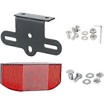 1 pcs Bike Tail Light, Bicycle Rear Reflector, Safety Caution Warning with Mounting Sheet Reflective Bicycle Rear Rack Reflector, Bicycle Accessories