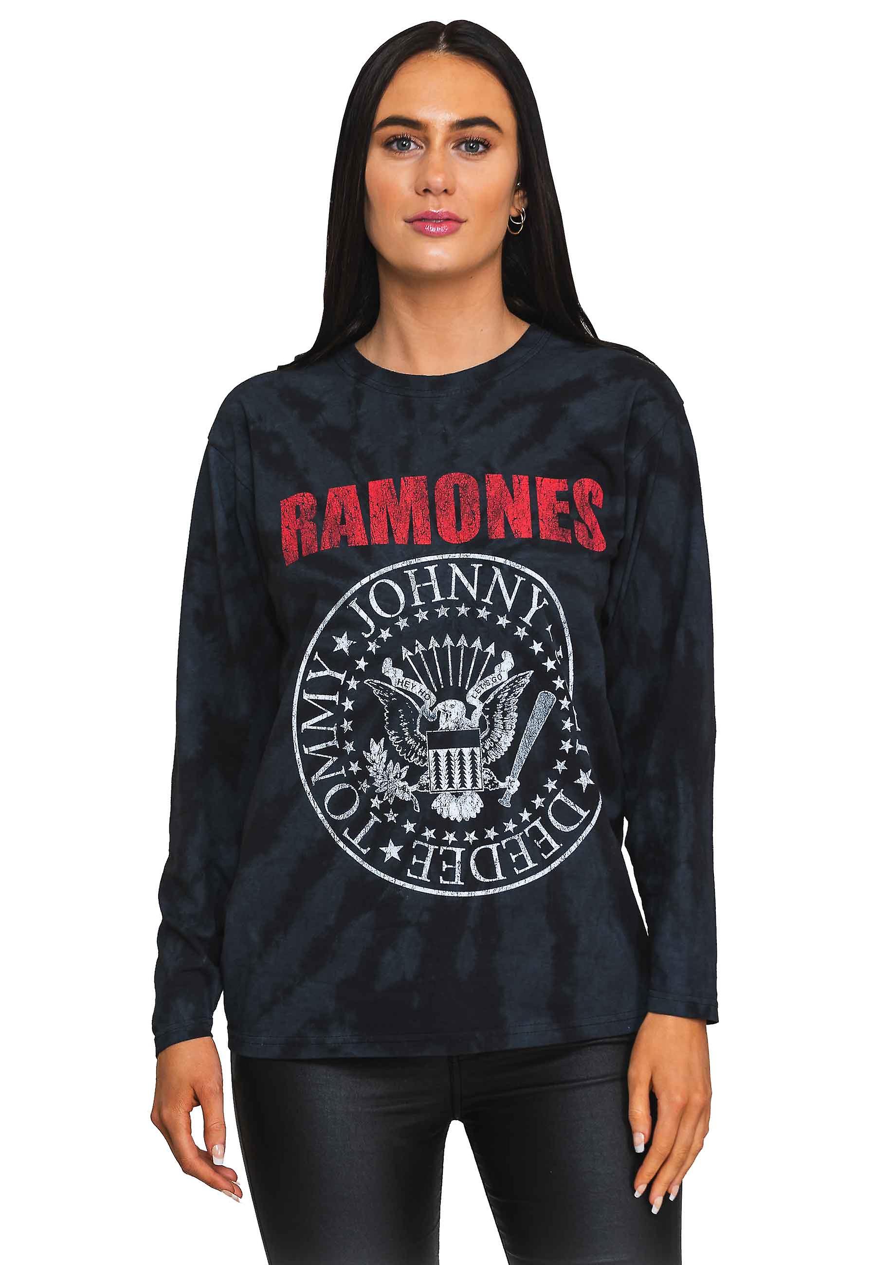 Ramones Presidential Seal Dip Dye Long Sleeve