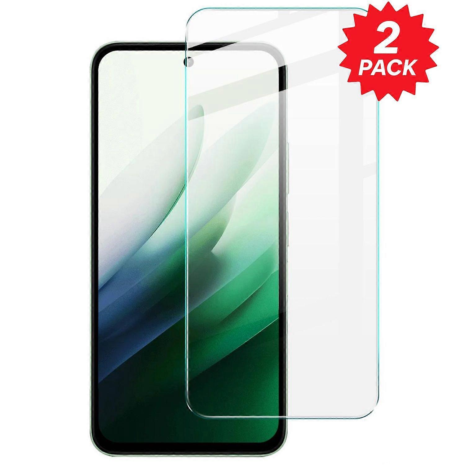 Screen protector glass 2x 9H for LCD Xiaomi Redmi 15 5G scratch-resistant tempered film