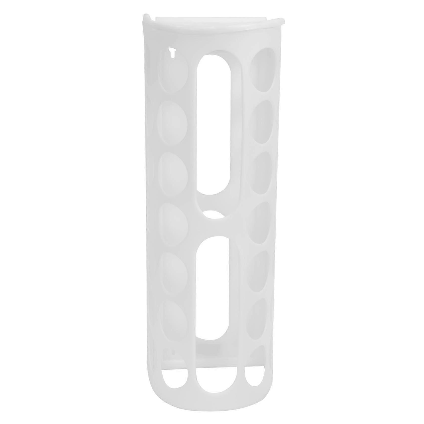 Multipurpose Folding Garbage Bag Storage Box Wall Hanging White