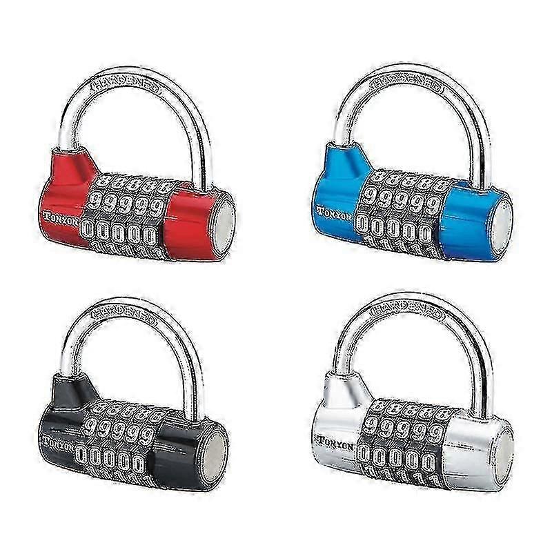 T-Large Size Five 5digit Code Lock, Gym Cabinet Padlock, Club Dormitory Door Antitheft Code Padlock