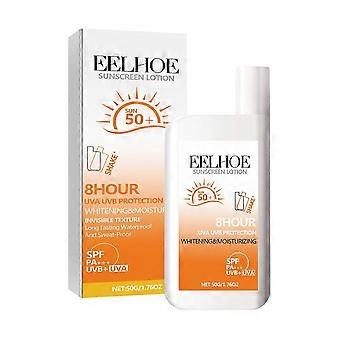 Lozione Solare Idratante - Protezione UV con Collagene e Acido Ialuronico, Non Grassa, 50g