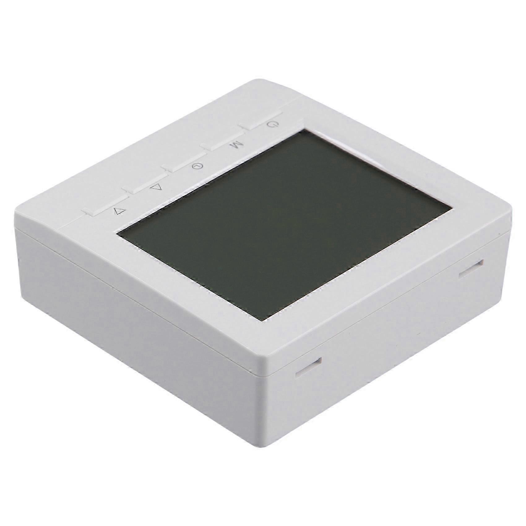 2X Programmable Digital Thermostat 3A Weekly Room Temperature Controller compatible with Efficient Home Heating White Backlight