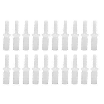 20PCS 2-Way Straight Aquarium Water Pipe Adapter Fish Tank Fittings Joint Connector
